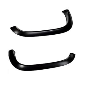 bushwacker extend-a-fender extended front fender flares | 2-piece set, black, smooth finish | 20069-02 | fits 2009-2014 ford f-150 (excludes raptor)