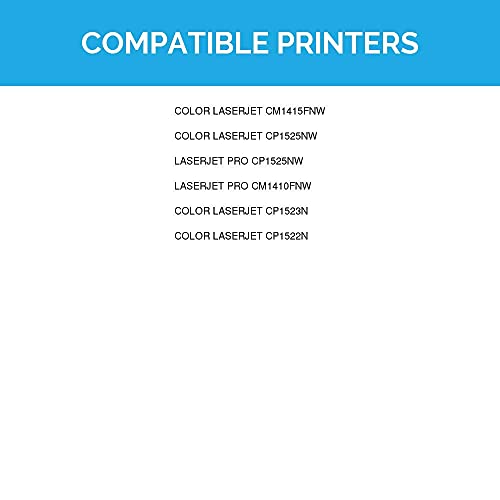 LD Products Toner Cartridge Replacement for HP 128A CE320A (Black) Compatible with Color Laserjet CM1415fnw, CP1525nw, CP1523n, CP1522n Laser Jet Pro CP1525nw, CM1410fn