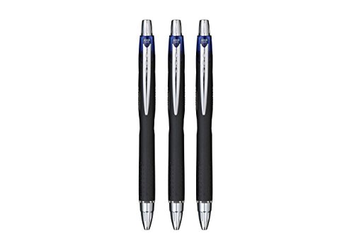 uni-ball Jetstream Retractable SXN-210 Rollerball Pen - Blue, Pack of 3