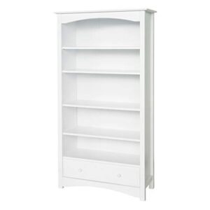 davinci mdb bookcase in white