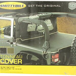 Smittybilt 761235 Black Diamond Tonneau Cover for Jeep JK 2-Door