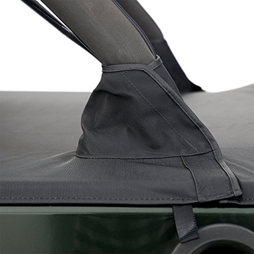 Smittybilt 761235 Black Diamond Tonneau Cover for Jeep JK 2-Door