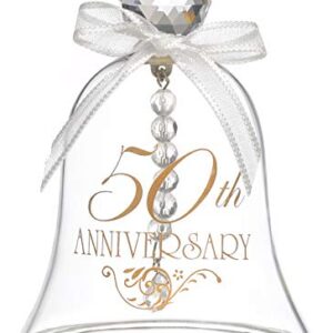 Hortense B. Hewitt Accessories 50th Anniversary Glass Bell