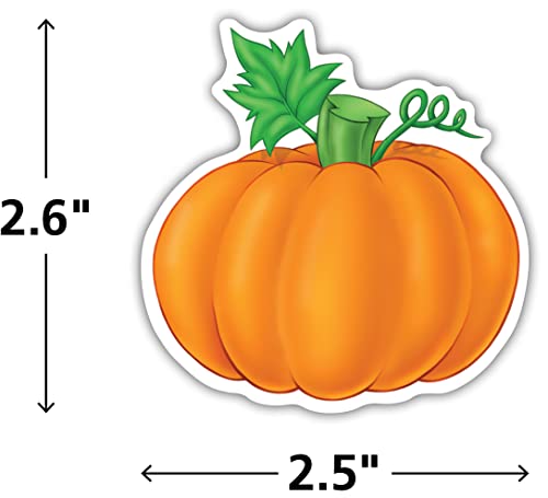 Teacher Created Resources Mini Accents, Pumpkins (5129),Orange