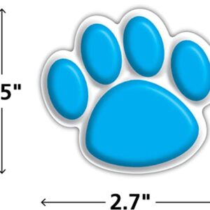 Teacher Created Resources Mini Accents, Colorful Paw Prints (5116),Multi Color