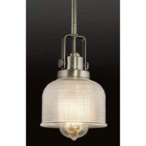 Progress Lighting P5173-81 Archie Collection One-Light Mini-Pendant, 15, 6, Antique Nickel