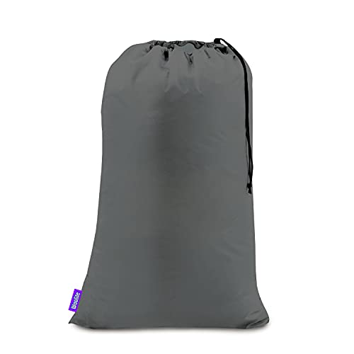 Woolite Grey Laundry Bag, White