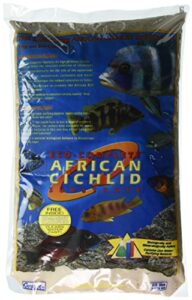 carib sea acs00778 eco-complete african cichlid for aquarium, 20-pound, white