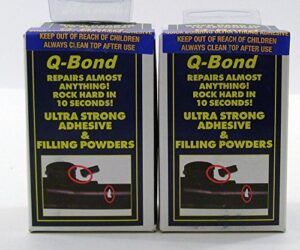 q bond repair kit small quick bonding adhesive 2 pack
