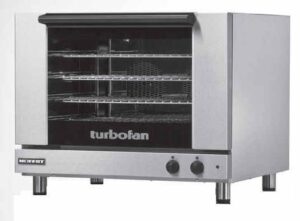 moffat e28m4 - 32" turbofan electric convection oven - 4 full size pan capacity