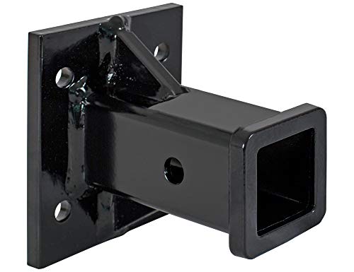 Buyers Products 1804055 2" Bolt-On Receiver Tube, 20,000 Lbs MGTW, 2,000 MVL, Corrosion Resistant Black Powder Coat Finish, Receiver Hitch Accessories