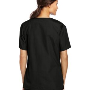 WonderWink Origins Women’s Bravo V-Neck Scrub Top - Black, XL