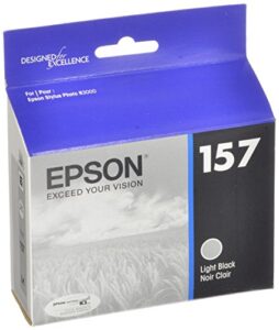 epson ultrachrome k3 157 -inkjet -cartridge (light black) (t157720)
