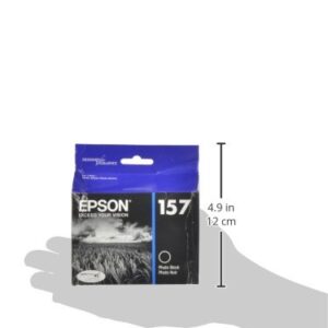 Epson UltraChrome K3 157 -Inkjet -Cartridge T157120 Photo Black