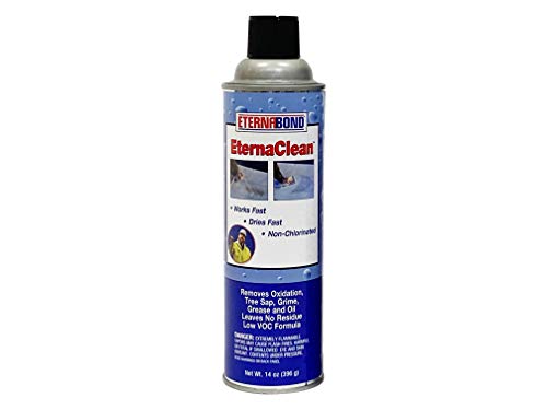 EternaBond EternaClean Spray Cleaner 14oz Can | EB-ECSPC | Prepares surfaces for Sealant Application by Releasing Contaminants like Oxidation, Grime, Oil and Grease, Tree Sap