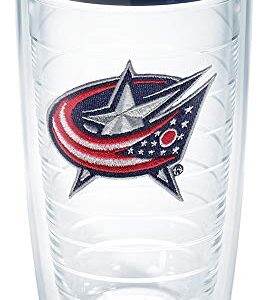 Tervis Made in USA Double Walled NHL Columbus Blue Jackets Insulated Tumbler Cup Keeps Drinks Cold & Hot, 16oz, Primary Logo