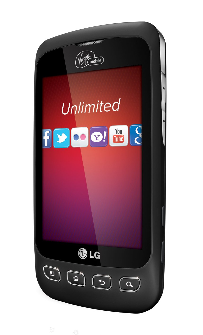 LG Optimus V Prepaid Android Phone (Virgin Mobile)