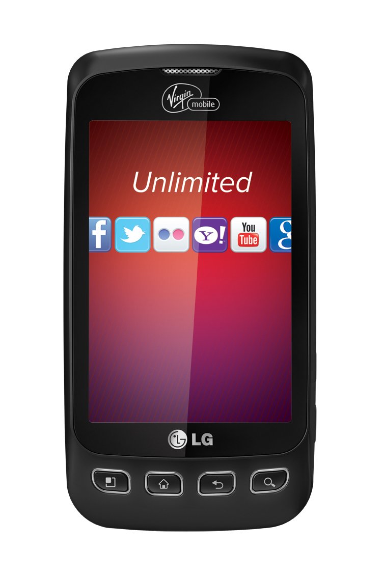 LG Optimus V Prepaid Android Phone (Virgin Mobile)