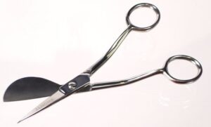 janome 6" half moon applique scissor