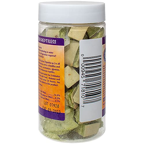Healthy Herp Tortoise Treat Cactus 0.25-Ounce (7.1 Grams) Jar