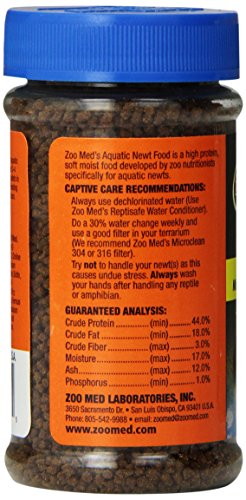 Zoo Med Aquatic Newt Food, 2-Ounce