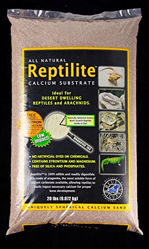 Reptilite Calcium Sand Baja Tan 20lb 2/cs