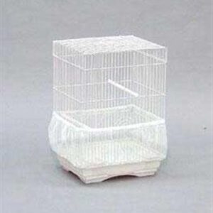 J.T. Industries BJT25060 Parakeet Mesh Bird Bloomer Seed Guard, Small