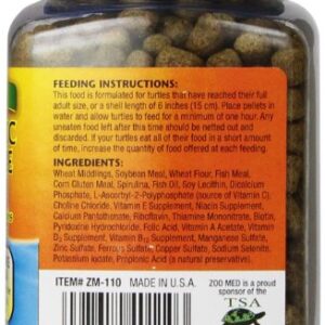 Zoo Med Natural Aquatic Turtle Food, 6.5 Ounce, Maintenance Formula