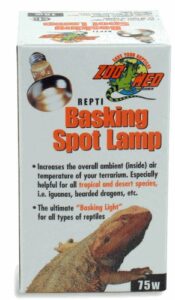 zoo med basking spot lamp