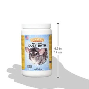 Sun Seed Company SSS39213 Sunthing Special Chinchilla Blue Cloud Bath Dust Can, 30-Ounce