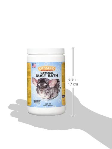 Sun Seed Company SSS39213 Sunthing Special Chinchilla Blue Cloud Bath Dust Can, 30-Ounce