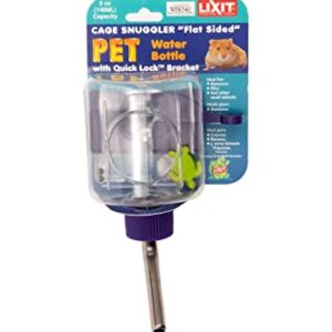 Lixit Quick Lock Super Seal Water Bottles for Hamsters, Guinea Pigs, Rats, Hedgehogs Mice and Other Small Animals. (5oz)