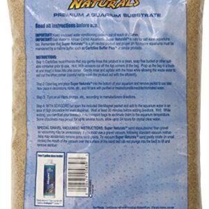 Carib Sea ACS05839 Super Natural Sunset Gold Sand for Aquarium, 5-Pound