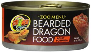 zoo med bearded dragon adult wet food, 6-ounce