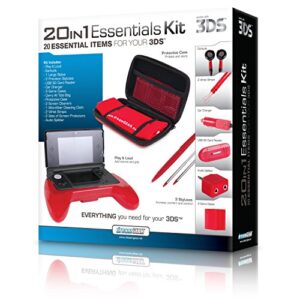 dreamGEAR Nintendo 3DS 20-in-1 Essentials Kit (red)