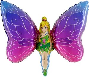 grabo 25 inch fairy shaped foil balloon (cs46)