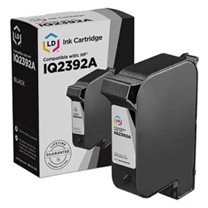 ld remanufactured ink cartridge replacement for hp iq2392a (aqueous black)