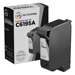 ld products remanufactured ink cartridge replacement for hp c6195a (fast-dry black) compatible with hp astrojet 1000, 1000p, 2650p, 2800, 2800p, 300p, 3600p, 3800, 3800p, 500p, ib9000 bryce 11k, 13k