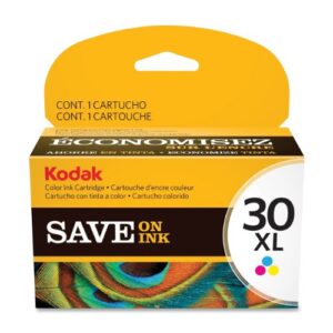 kodak 30c/xl ink cartridge - color - 1 year limited warranty