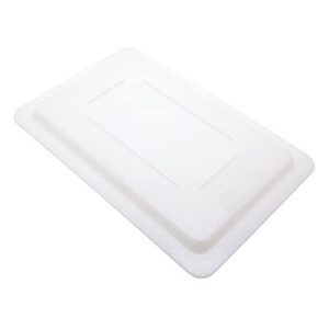 rubbermaid commercial 3510whi food/tote box lids, 12 w x 18 d, white