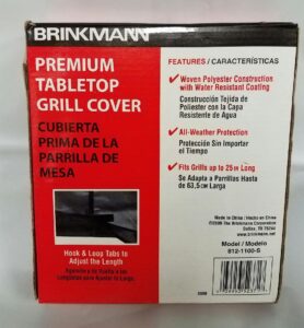 mekbok table top gas grill cover