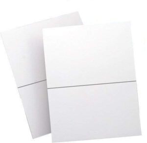 digiorange 200 premium self adhesive white blank half page shipping labels 8.5x5.5 for laser inkjet printer