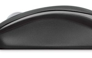 Microsoft Basic Optical Mouse for Business - Black. Comfortable, Wired, USB mouse for PC/Laptop/Desktop, with fast scroll wheel, works with Mac/Windows Computers