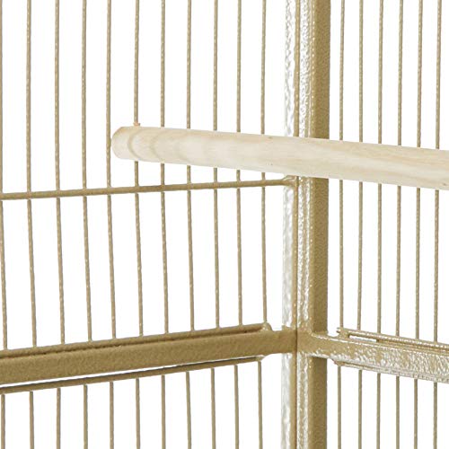 A&E CAGE CO 32-Inch by 21-Inch Flight Cage and Stand, Sandstone