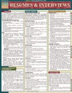 barcharts- inc. 9781572225466 resumes interviews- pack of 3