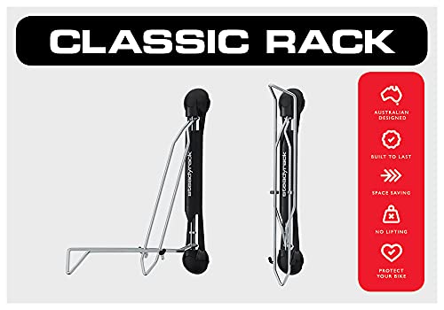 Steadyrack Bike Racks - Classic Rack - Wall Mounted Bike Rack Storage Solution for your Home, Garage, or Bike Park