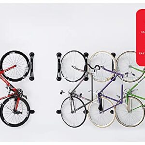 Steadyrack Bike Racks - Classic Rack - Wall Mounted Bike Rack Storage Solution for your Home, Garage, or Bike Park