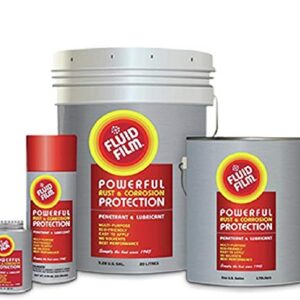 Fluid Film 5gal Pail NAS Rust Inhibitor Rust Prevention Anti Corrosion Anti Rust Coating Undercoating Underbody Rust Proofing Corrosion Protection for Truck Snow Blower Mower Car Semi Tractor Bus