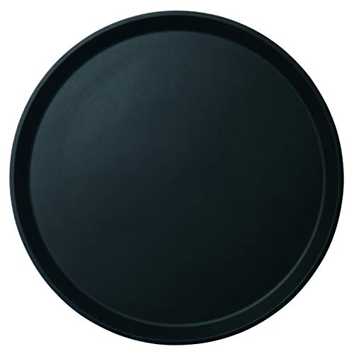 Cambro (1600CT110) 16" Round Fiberglass Bar Tray - Camtread®