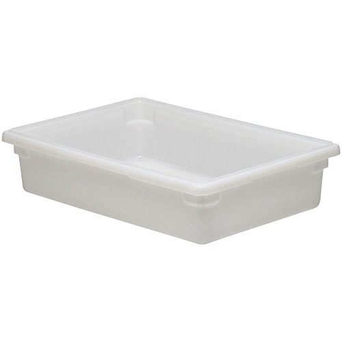 Cambro 18266P148, 8.75 Gal White Polycarbonate Food Storage Boxes, White (78575)